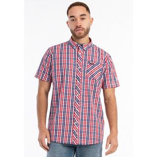 LONSDALE Brixworth Camicia a Quadri Maniche Corte  