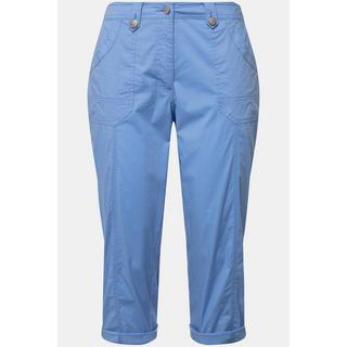 Ulla Popken  Pantalon cargo 7/8 avec attaches, taille confortable 