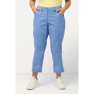 Ulla Popken  Pantalon cargo 7/8 avec attaches, taille confortable 