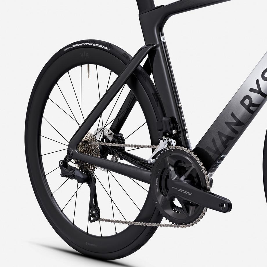 VAN RYSEL  Rennvelo RCR-F Pro Shimano 105 Di2 12V Leistungsmesser 