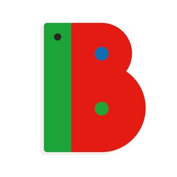 Buchstaben Graphic B