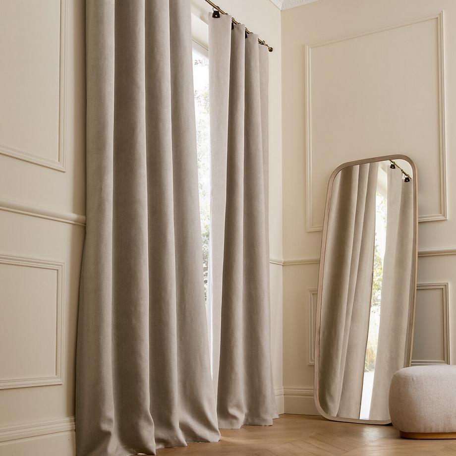 AM.PM  Verdunkelnder Vorhang aus gewaschenem Leinen 