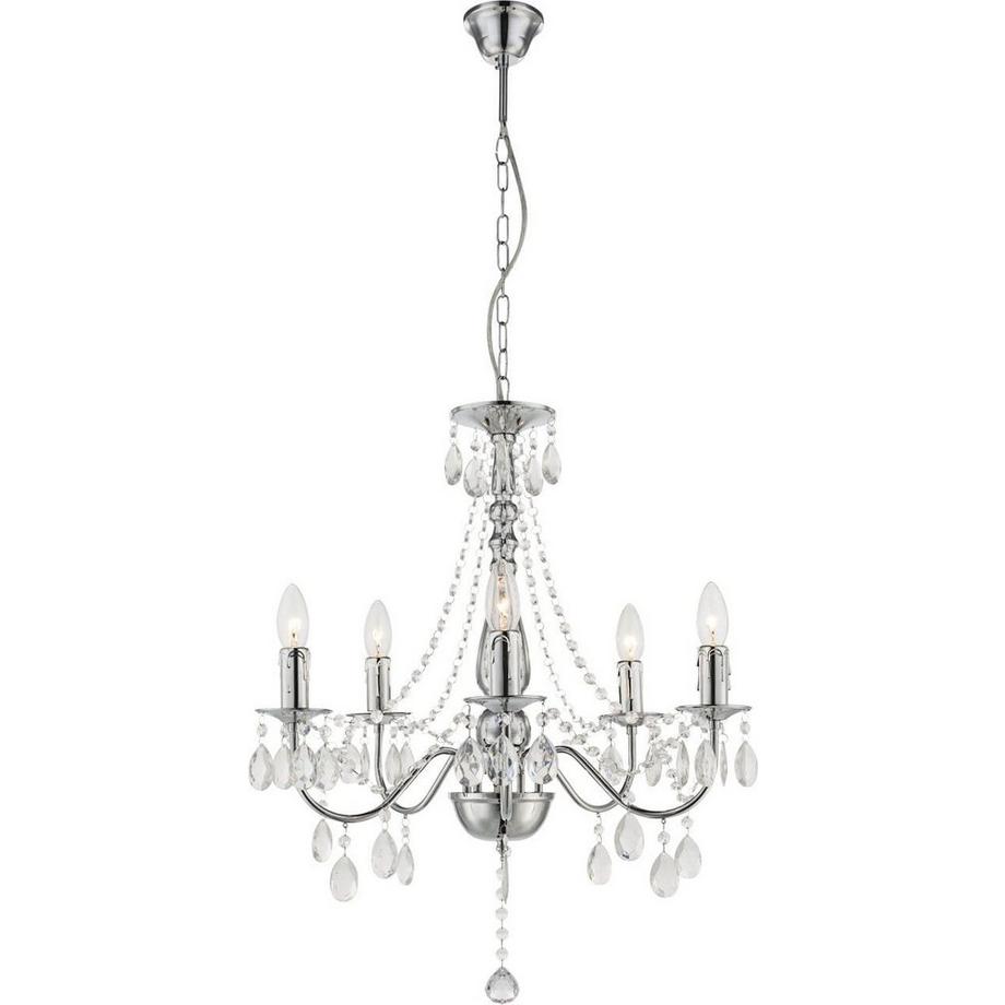 mutoni Lustre William Chrome 51x51x143  