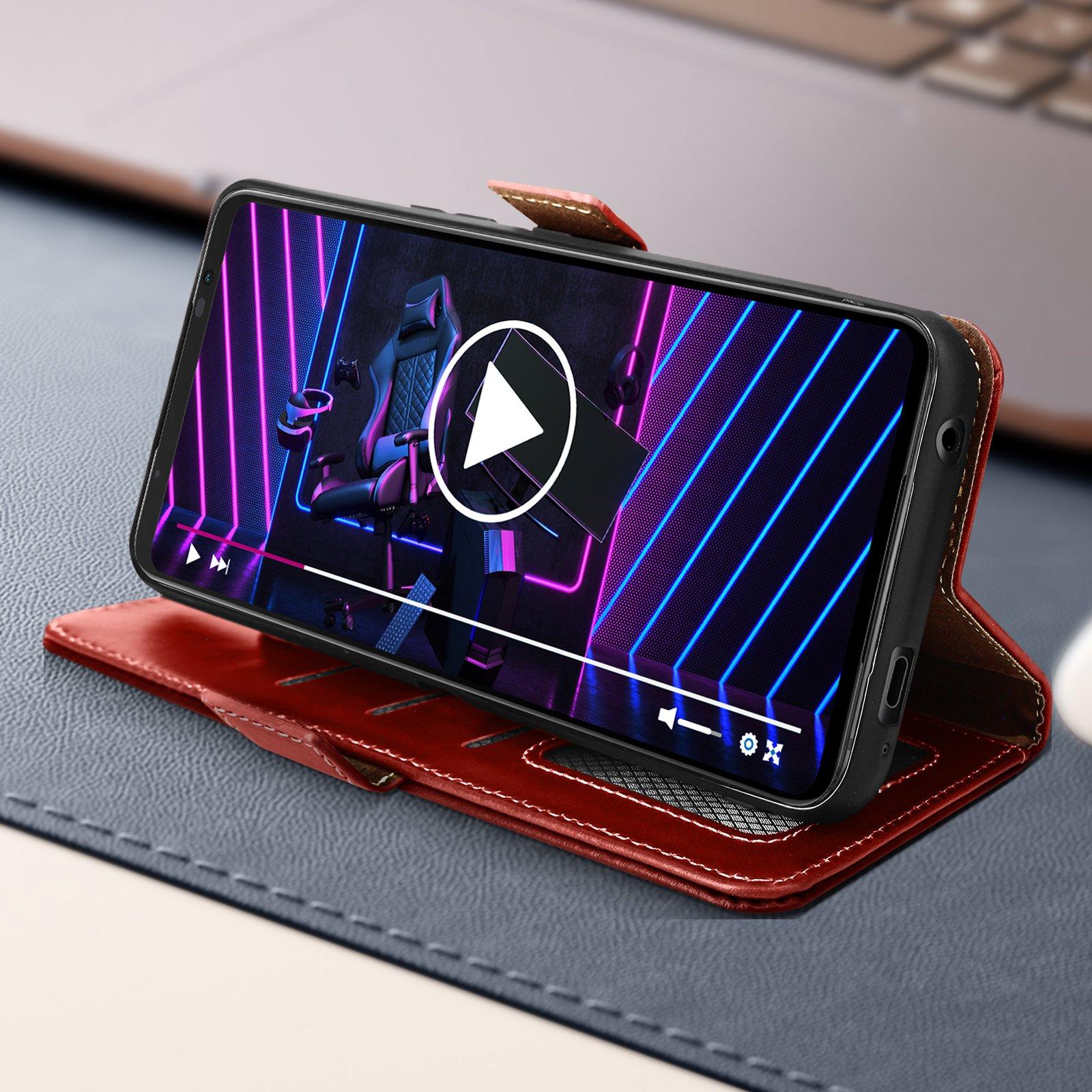 Avizar  Étui Asus Rog Phone 7 Cuir 