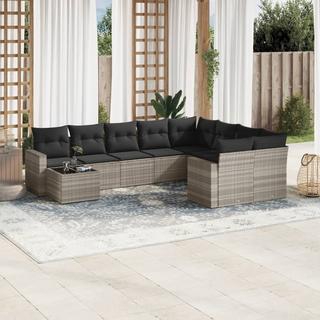 VidaXL Garten sofagarnitur poly-rattan  