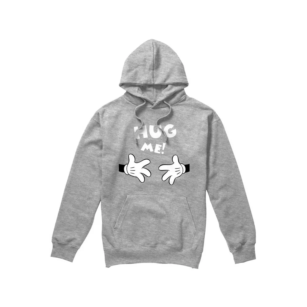 Disney - Hug Me Kapuzenpullover Valentinstag, für Herren, Spacegrau, Größe S