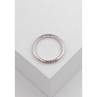 MUAU Schmuck  Mémoire Ring Diamant 0.50ct. Weissgold 750 