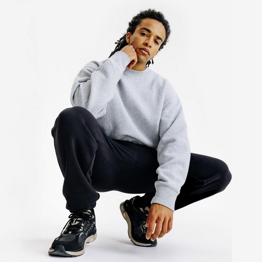 DECATHLON Oversized Rundhals Baumwoll-Sweatshirt  