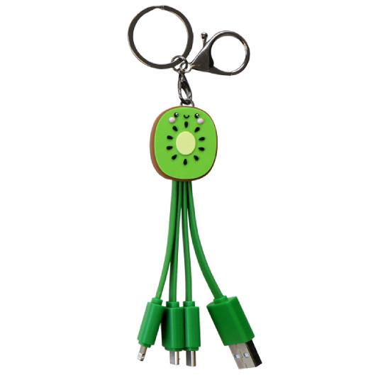 Yello Koko  Universelles Ladekabel 3 in 1 Yello koko 15 cm Green Kiwi 