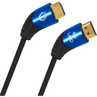 Oehlbach  shape Magic UHD 40 câble HDMI ultra-rapide avec fiche 40° 3 