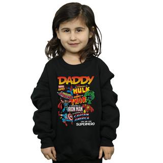 MARVEL  Our Dad Superhero Sweatshirt 