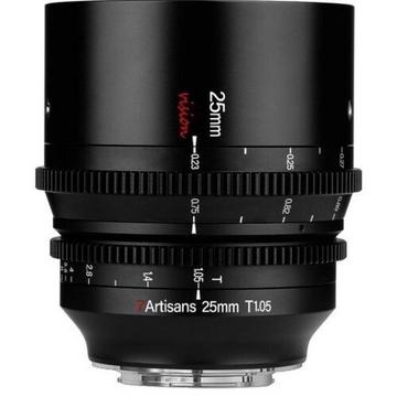 7Artisans 25 mm T1.05 APSC Cine (Sony E)