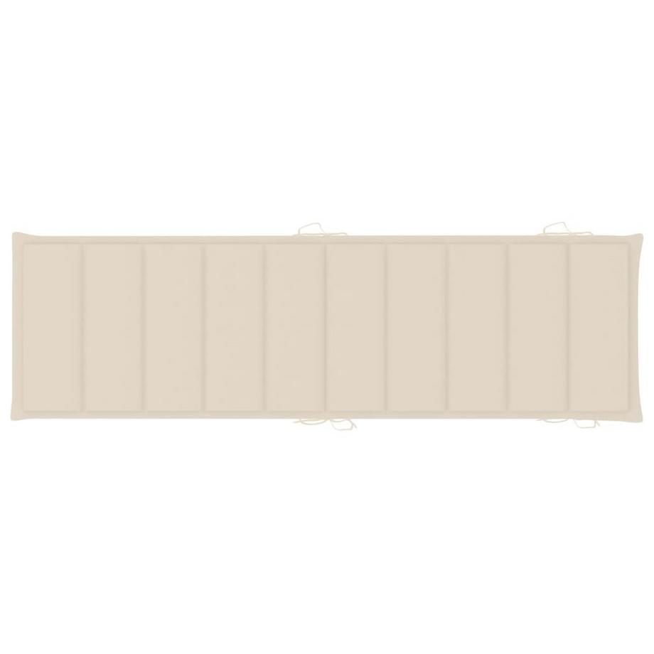 VidaXL Coussin de chaise longue tissu  