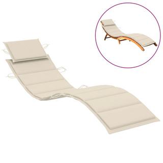 VidaXL Coussin de chaise longue tissu  