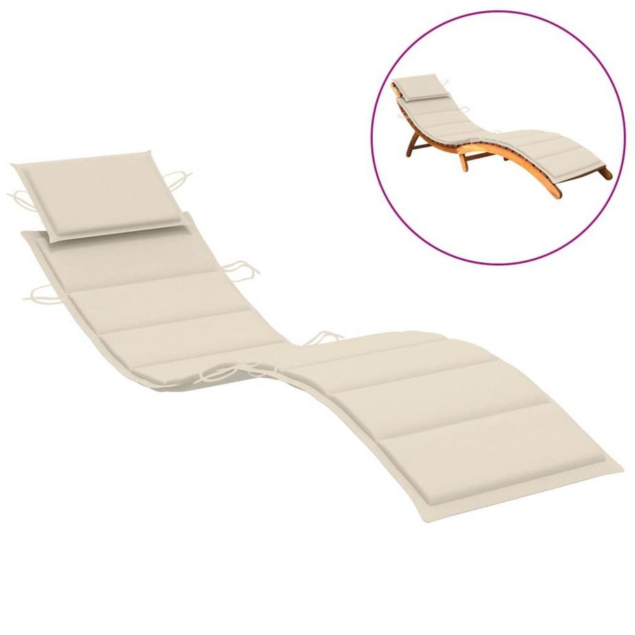 Coussin de chaise longue tissu