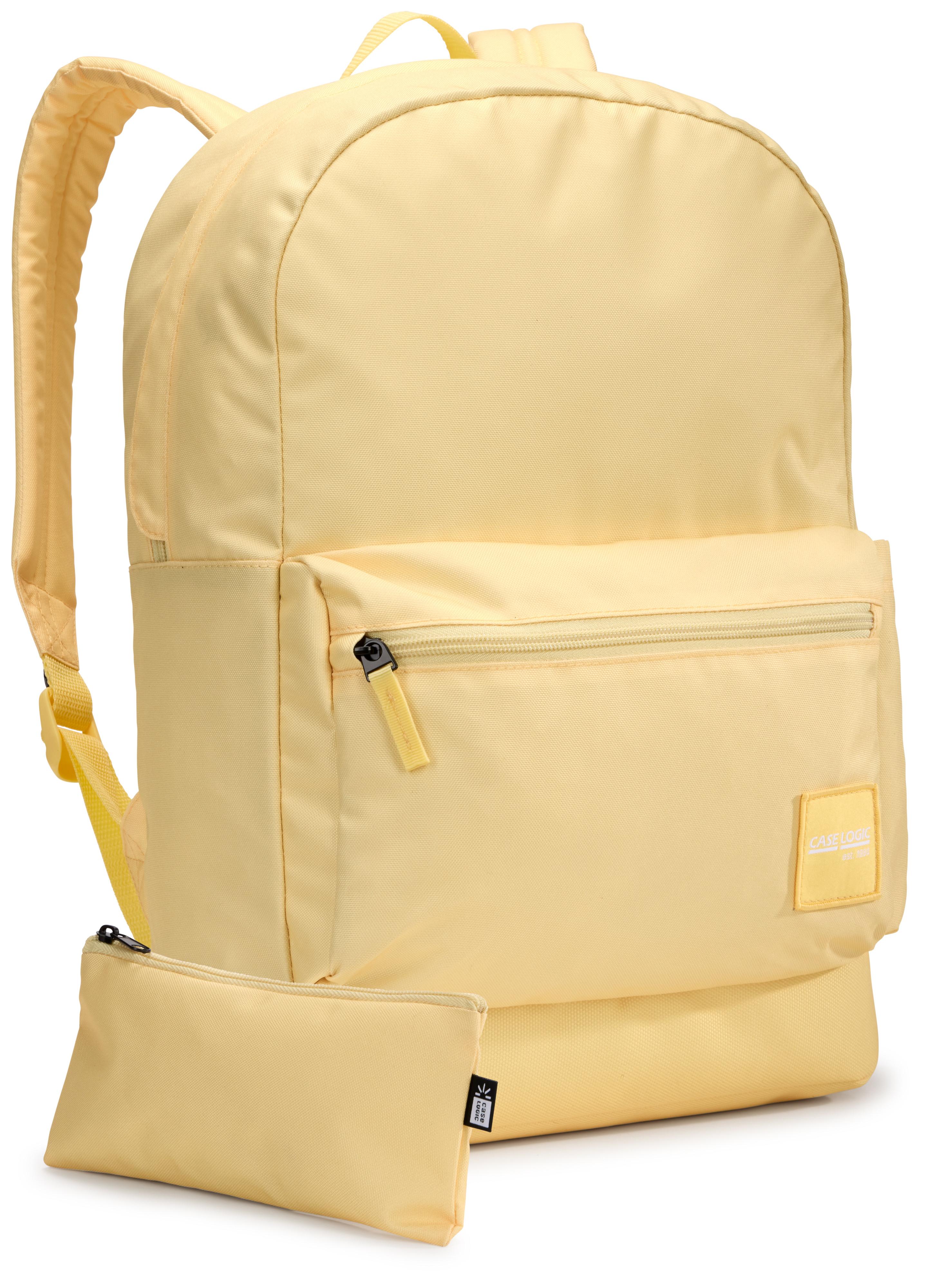 case LOGIC®  Campus 085854254458 zaino Zaino casual Giallo Poliestere 