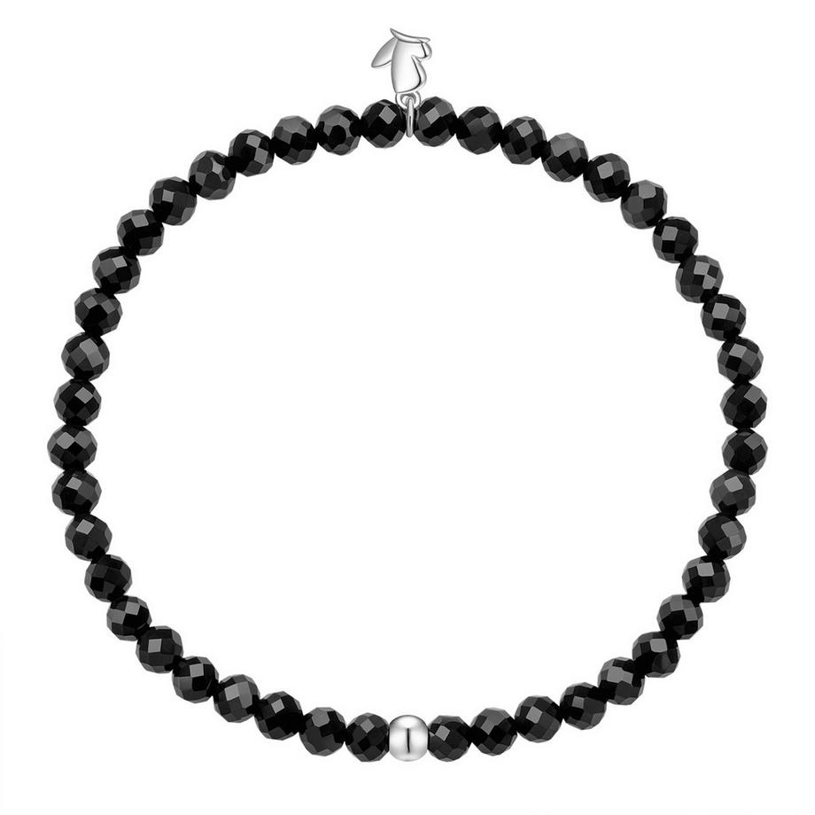 Edelsteinarmband Edelstahl Achat