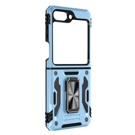 Avizar  Cover anello Samsung Z Flip5 celeste 