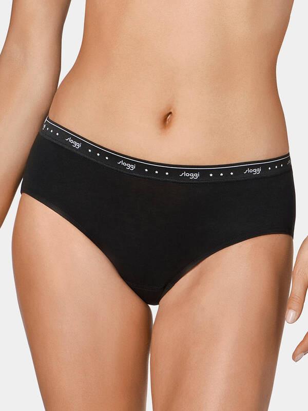 sloggi 100 Cotone Morbido Hipster Confezione da 2  