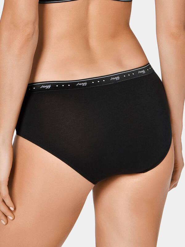 sloggi 100 Cotone Morbido Hipster Confezione da 2  