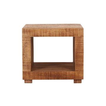 Table basse Mango solid nature 50x50