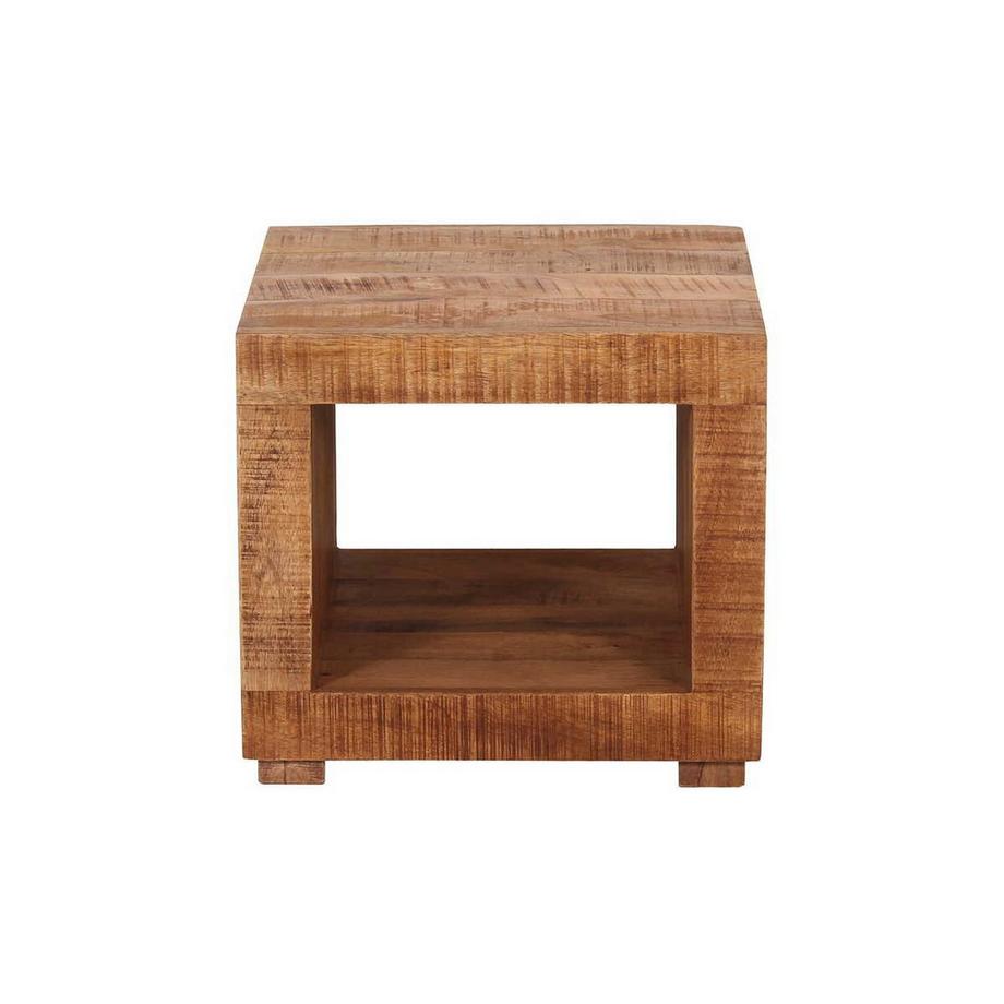 mutoni Tavolino Speria mango naturale 50x50  
