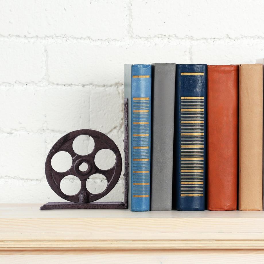 Northix  Serre-livres rétro en fonte 