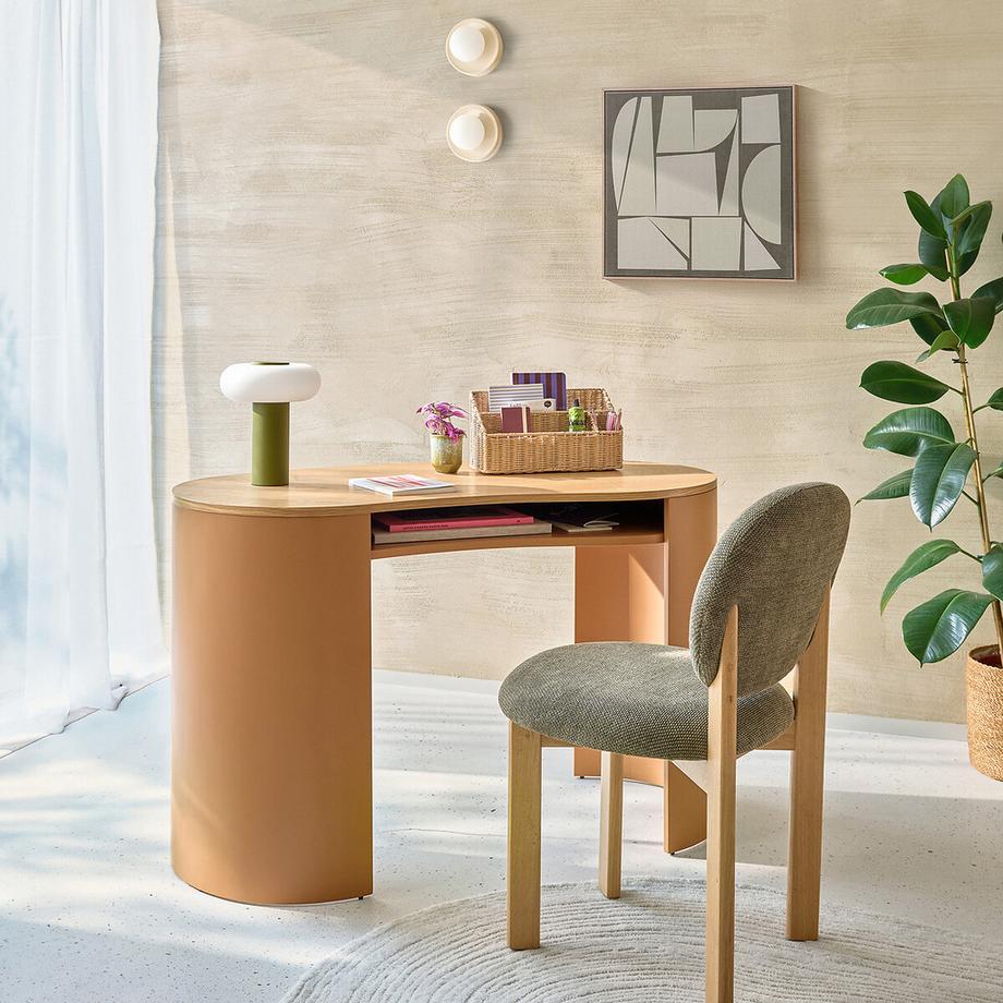 La Redoute Intérieurs Schreibtisch aus Eichenfurnier  