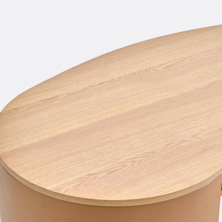 La Redoute Intérieurs Schreibtisch aus Eichenfurnier  