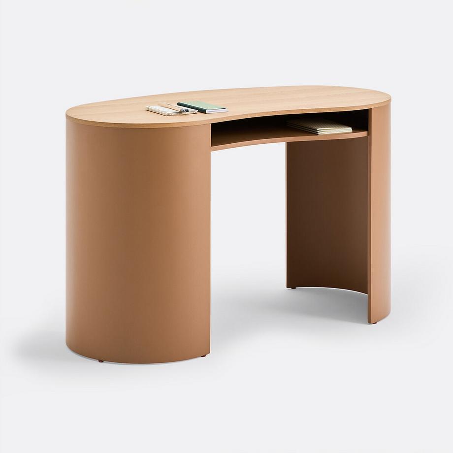 La Redoute Intérieurs Schreibtisch aus Eichenfurnier  