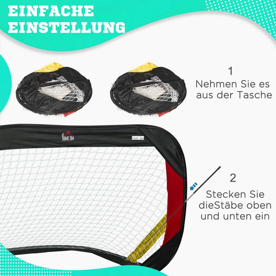 HOMCOM  Fußballnetz 