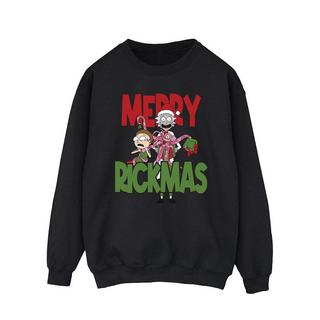 Rick And Morty Merry Rickmas Sweatshirt  