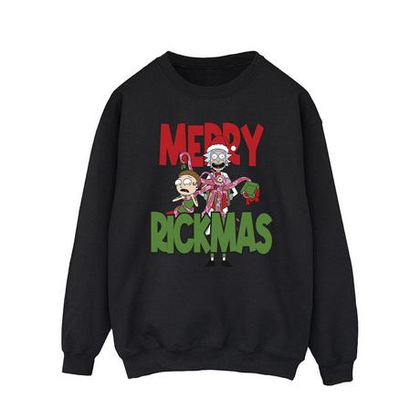 Rick And Morty Merry Rickmas Sweatshirt  