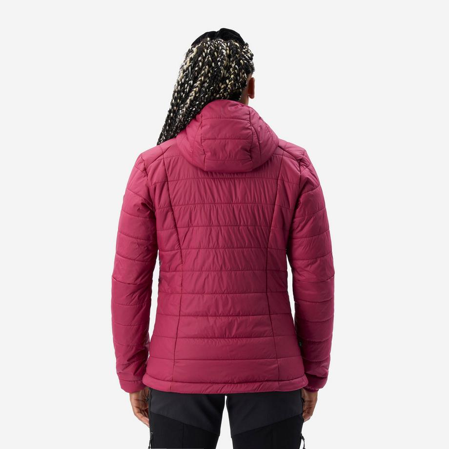 FORCLAZ MT100 Doudoune Capuche Trekking Montagne  