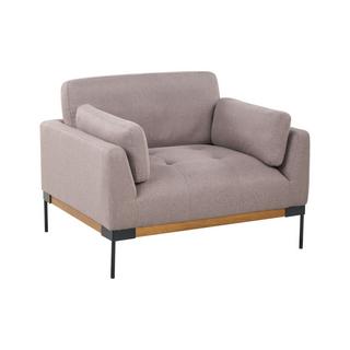 Beliani Fauteuil en Polyester Moderne SKAVEN  