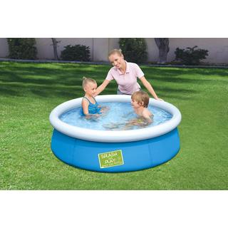 Bestway  Bestway Fast Set 57241 Aufstellpool Aufblasbarer Pool 477 l Blau, Gr�n, Orange 