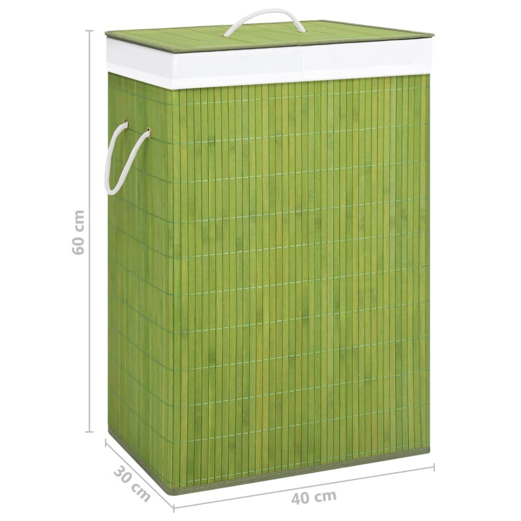 VidaXL Panier à linge bambou  