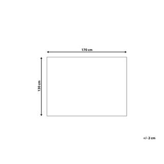 Beliani NERAI Couverture Coton Moderne  