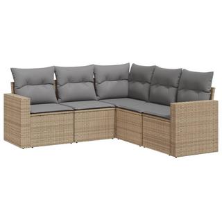 VidaXL Garten sofagarnitur poly-rattan  