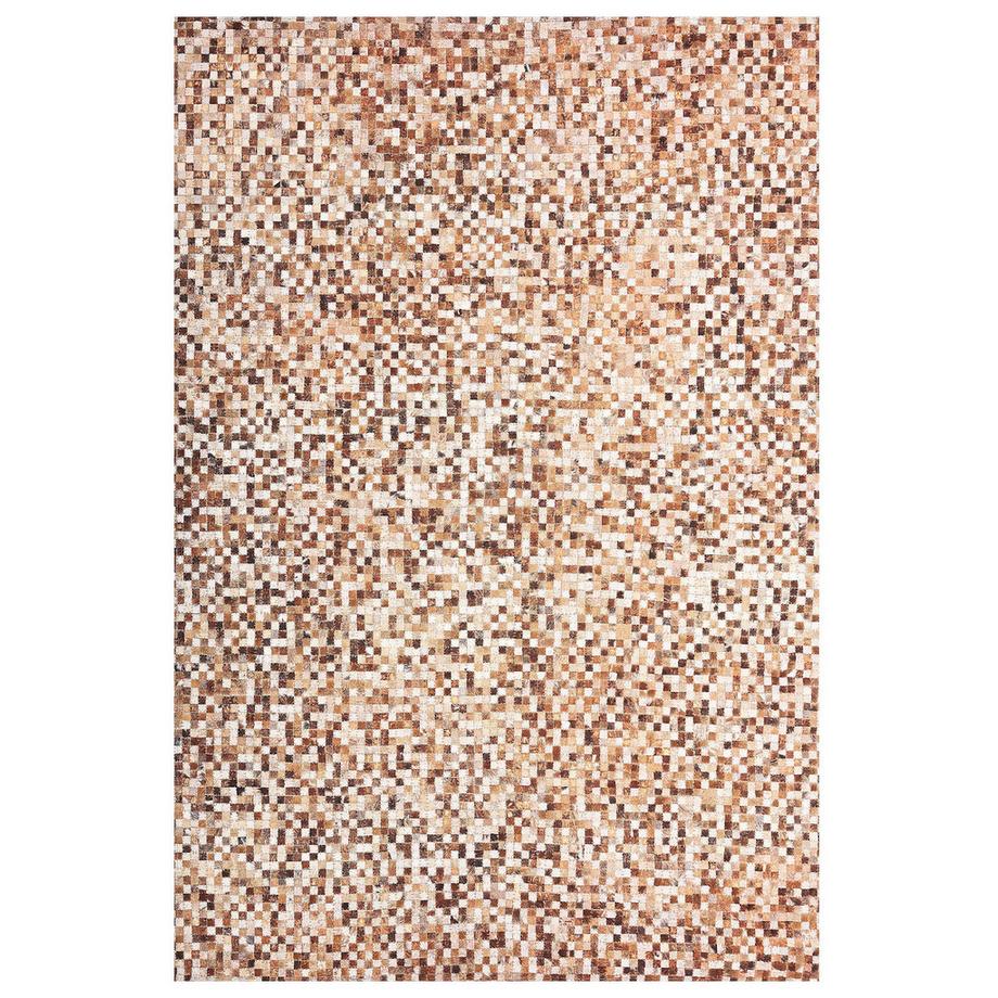 Beliani Tappeto en Pelle di vacchetta Moderno TORUL  