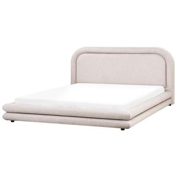 Lit avec sommier en Lin synthétique Moderne LAVARDENS