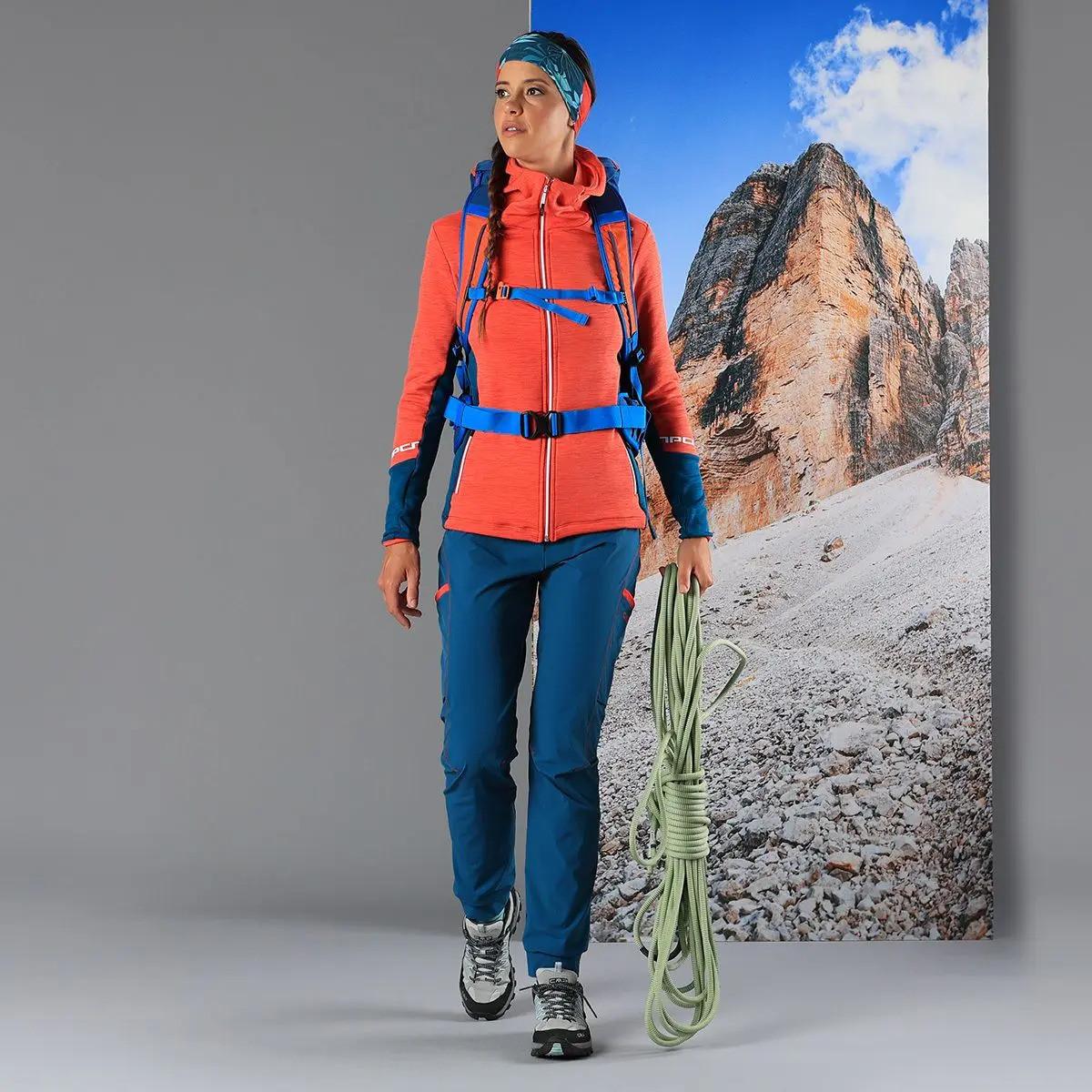 CMP Kapuzen Fleecejacke  