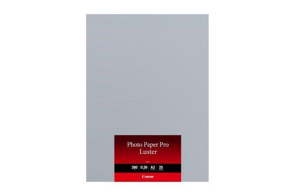 Canon  CANON Photo Paper Pro Luster A2 LU101A2 InkJet 260g 25 Blatt 