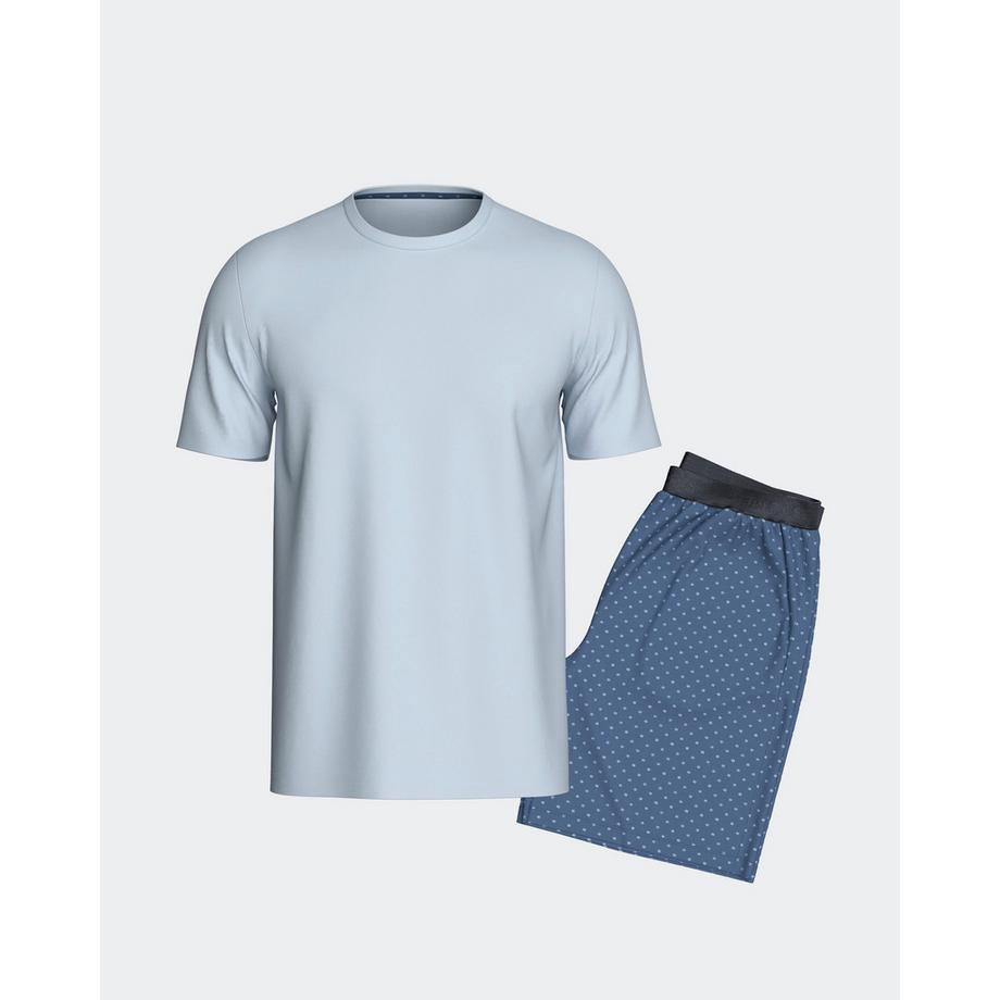 Kurzer -Pyjama aus Stoff