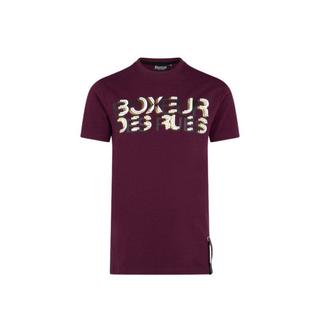 BOXEUR DES RUES  T-Shirt Round Neck Printed T-Shirt 