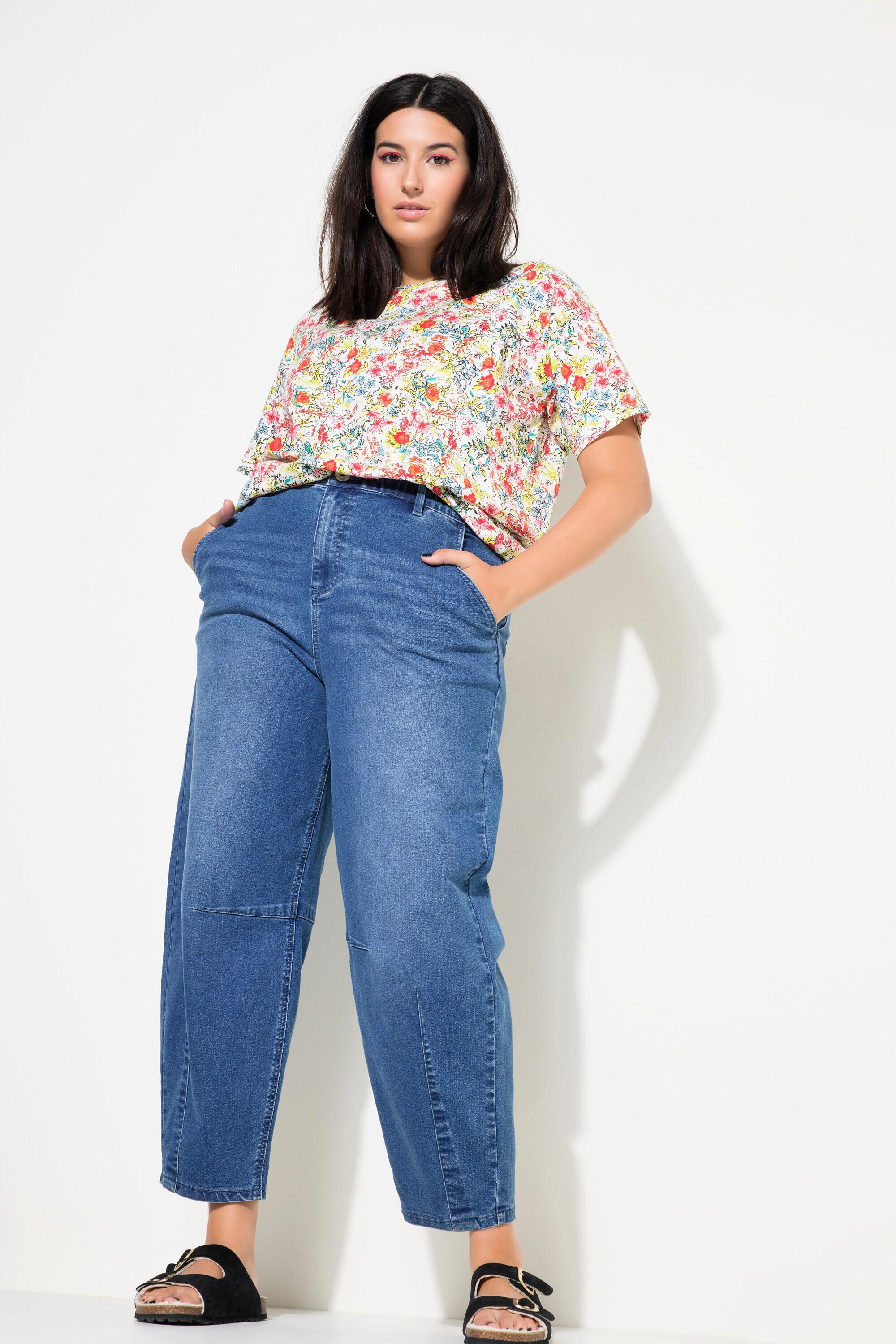 Studio Untold  Horseshoe-Jeans, Ballon Legs, HighWaist, 5-Pocket 