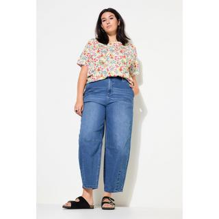 Studio Untold  Horseshoe-Jeans, Ballon Legs, HighWaist, 5-Pocket 