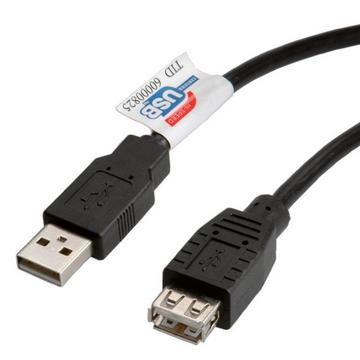 Câble USB 2.0 Type A-A, M/F 3.0m