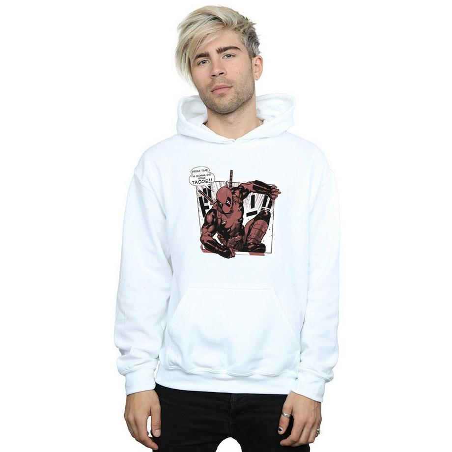 MARVEL Felpa con cappuccio Breaktime Tacos  