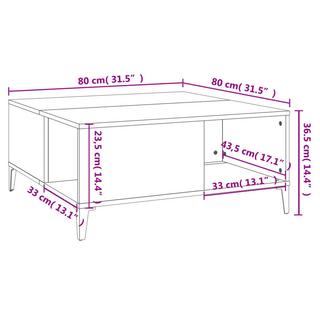 VidaXL Couchtisch holzwerkstoff  